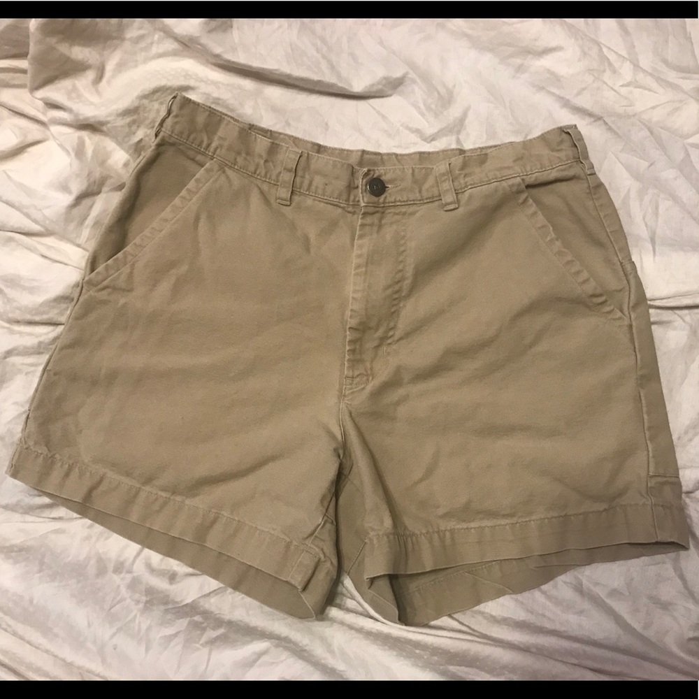 Patagonia Stand Up Organic Cotton Khaki Shorts